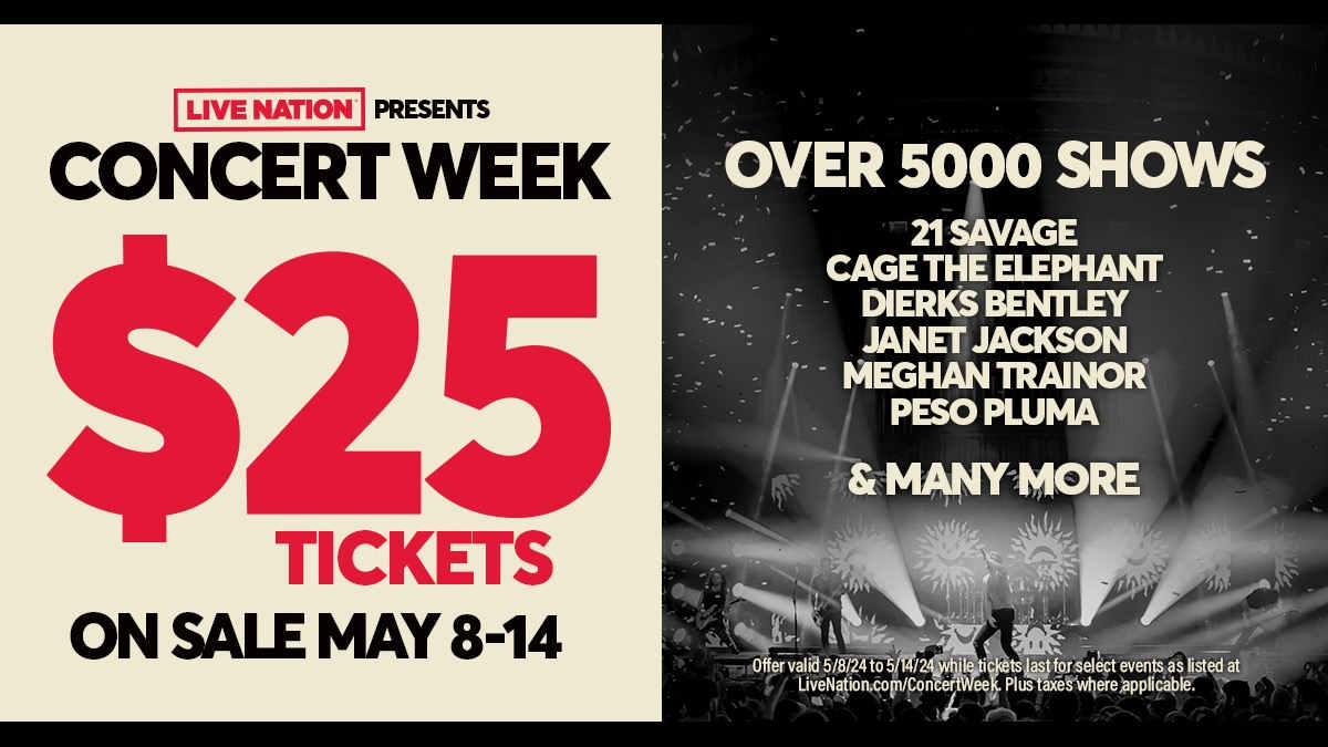 Blink-182, Bush, Megadeth Part Of Live Nation $25 Ticket Concert Week