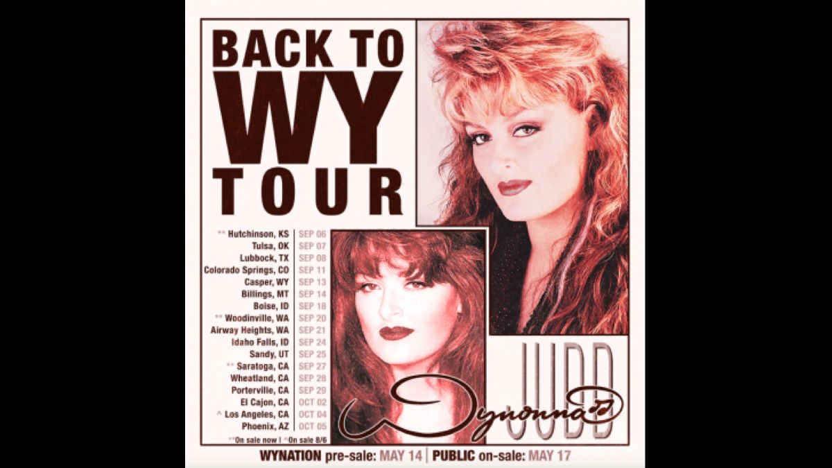 Wynonna Judd Announces Second Leg Of Back To WY Tour