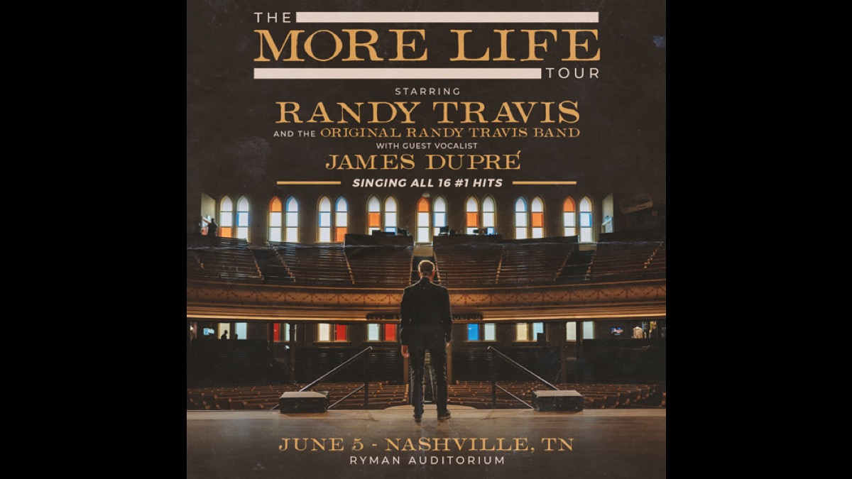 Randy Travis Coming To Famed Ryman Auditorium
