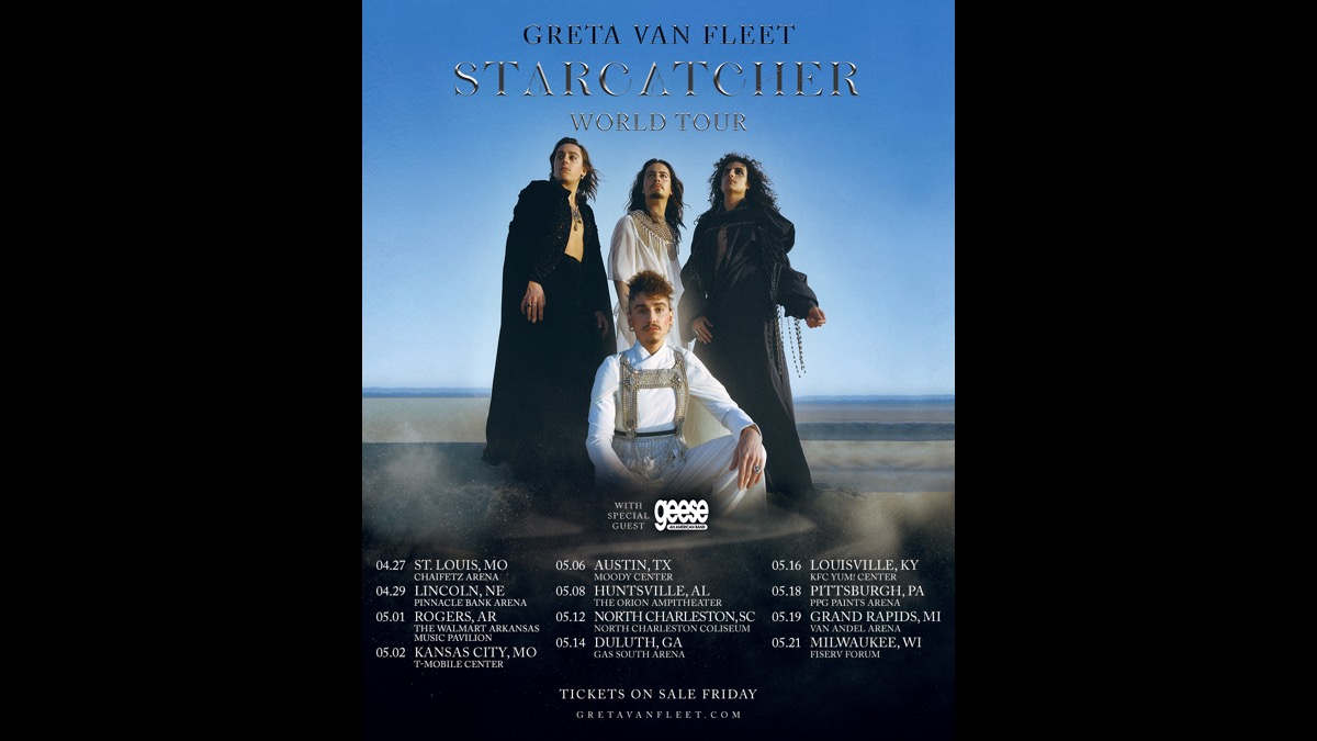 Greta Van Fleet Share Starcatcher World Tour Video Update