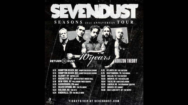 Sevendust Celebrating 'Seasons' Anniversary With New Tour