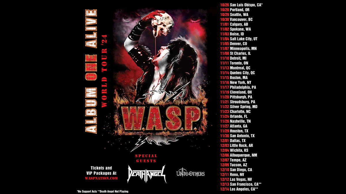 W.A.S.P. To Play Entire Debut Album On North American Album ONE Alive Tour