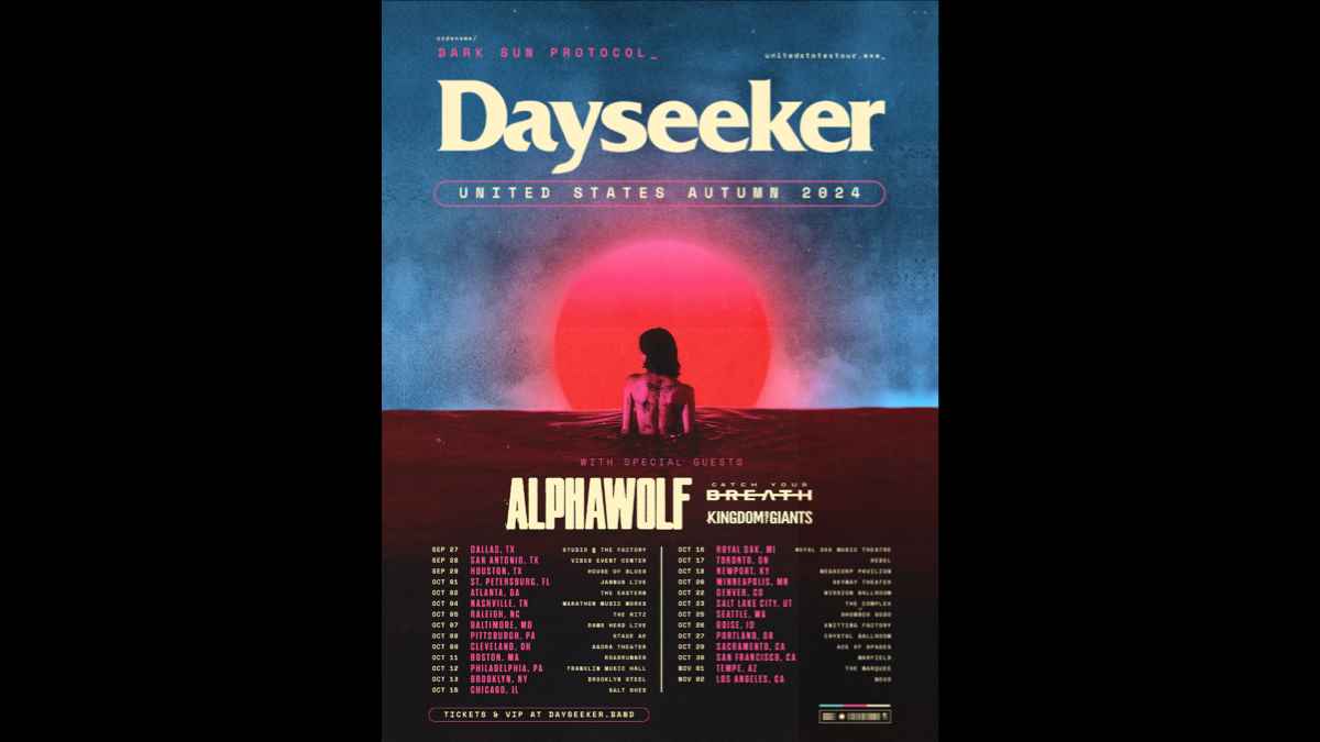 Dayseeker Announce Dark Sun Protocol Tour