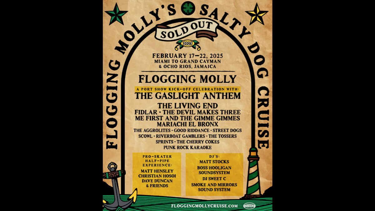 Flogging Molly and Sixthman Announce 2025 Cruise Lineup