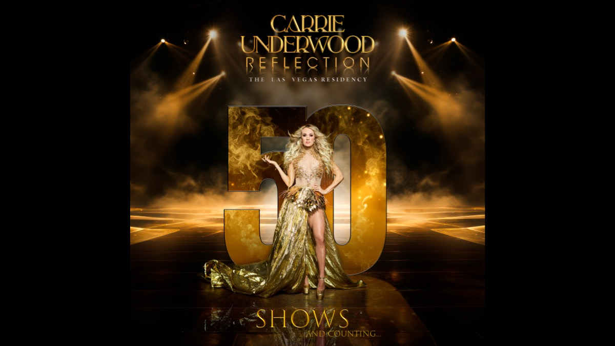 Carrie Underwood Celebrates 50th Performance Of Reflection: The Las Vegas Residency