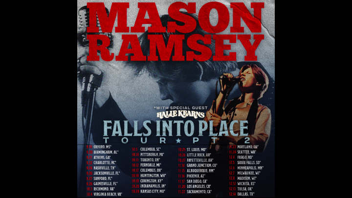 Mason Ramsey Announces Second Leg Of Falls Into Place Tour