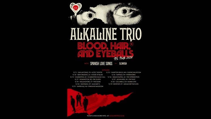 Alkaline Trio Announce Blood, Hair, and Eyeballs The Tour Dates