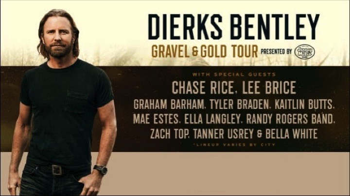 Dierks Bentley Kicks Off Gravel & Gold Tour