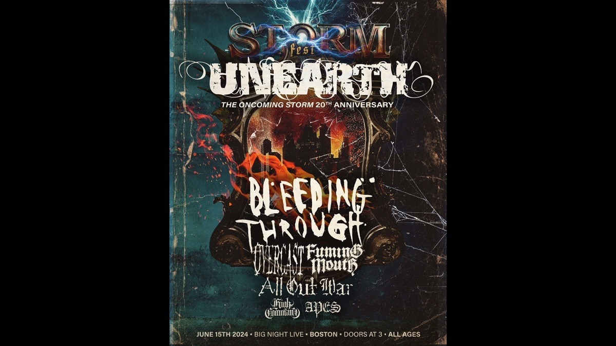Unearth Celebrating The Oncoming Storm's 20th Anniversary With Storm Fest