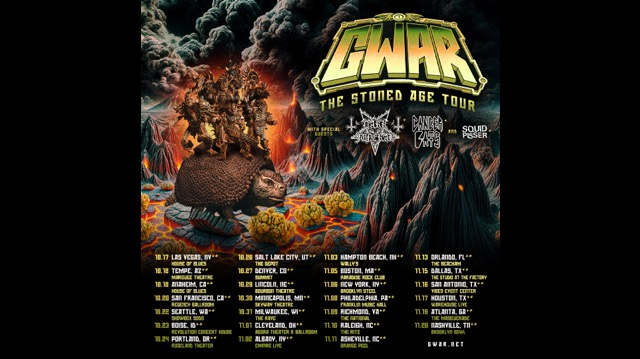 Gwar Announce The Stoned Age Tour