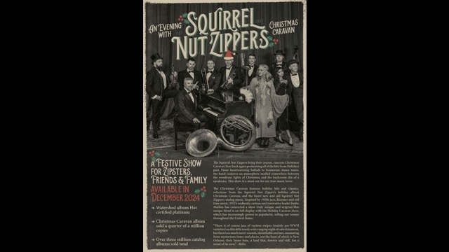 An Evening with the Squirrel Nut Zippers Christmas Caravan Tour Coming