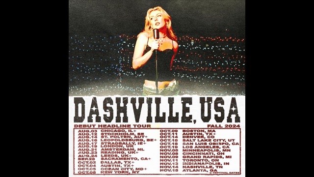 Dasha Announces Dashville, U.S.A Global Tour Dates