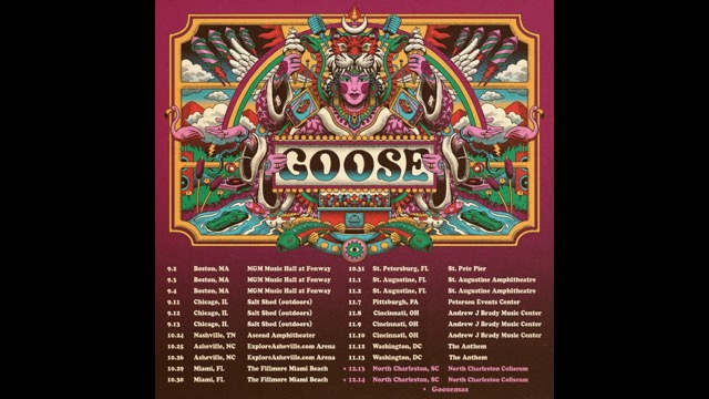 Goose Announce Goosemas 2024 and Additional Fall Dates