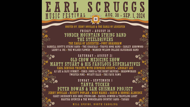 Earl Scruggs Music Festival Going Beyond Music