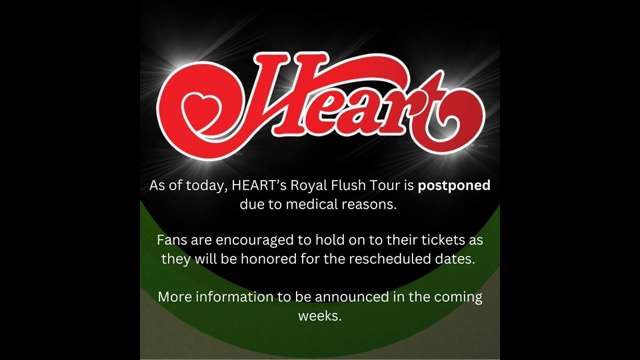 Heart's Ann Wilson Battling Cancer, Band Postpones Tour