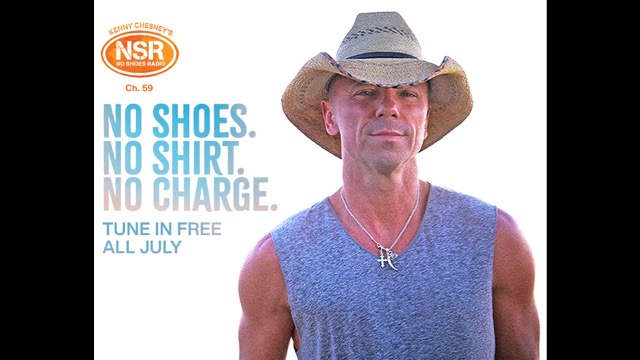 Kenny Chesney Fans Can Listen To No Shoes Radio For Free