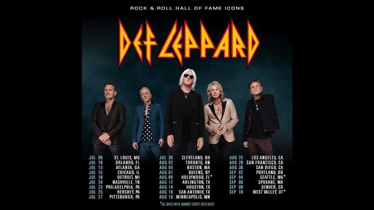 Def Leppard Share Video Recap For First Shows Of Stadium Tour With Journey