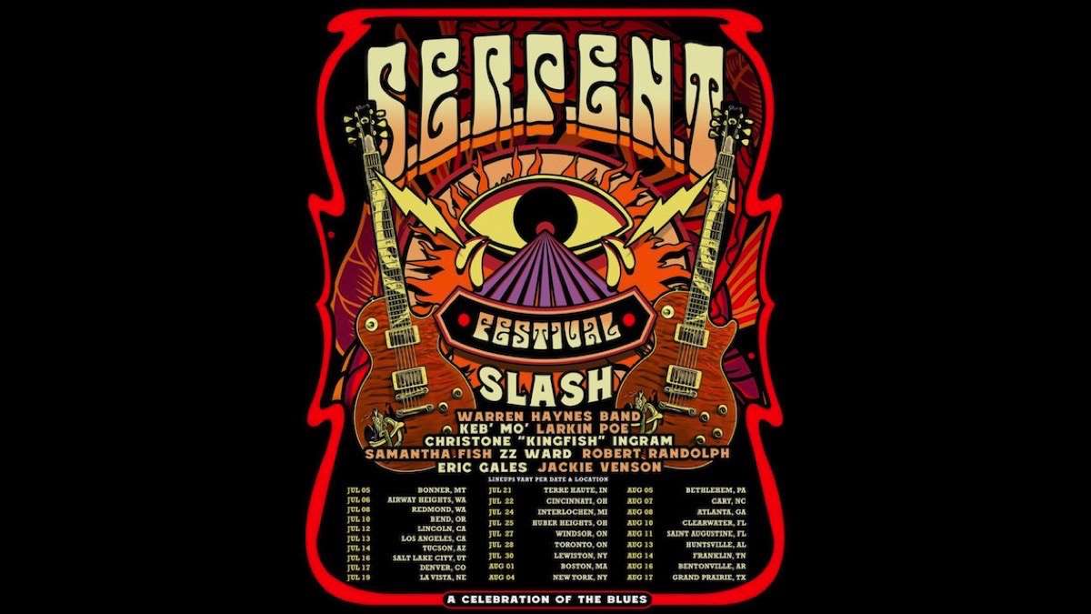 Slash Cancels Four S.E.R.P.E.N.T. Festival Blues Tour Dates