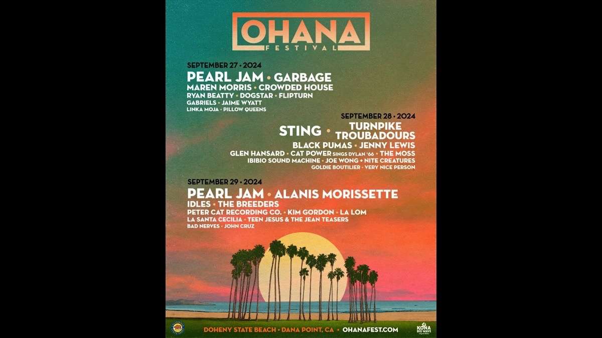 Sting New Power Trio 'Sting 3.0' To Rock The Ohana Festival