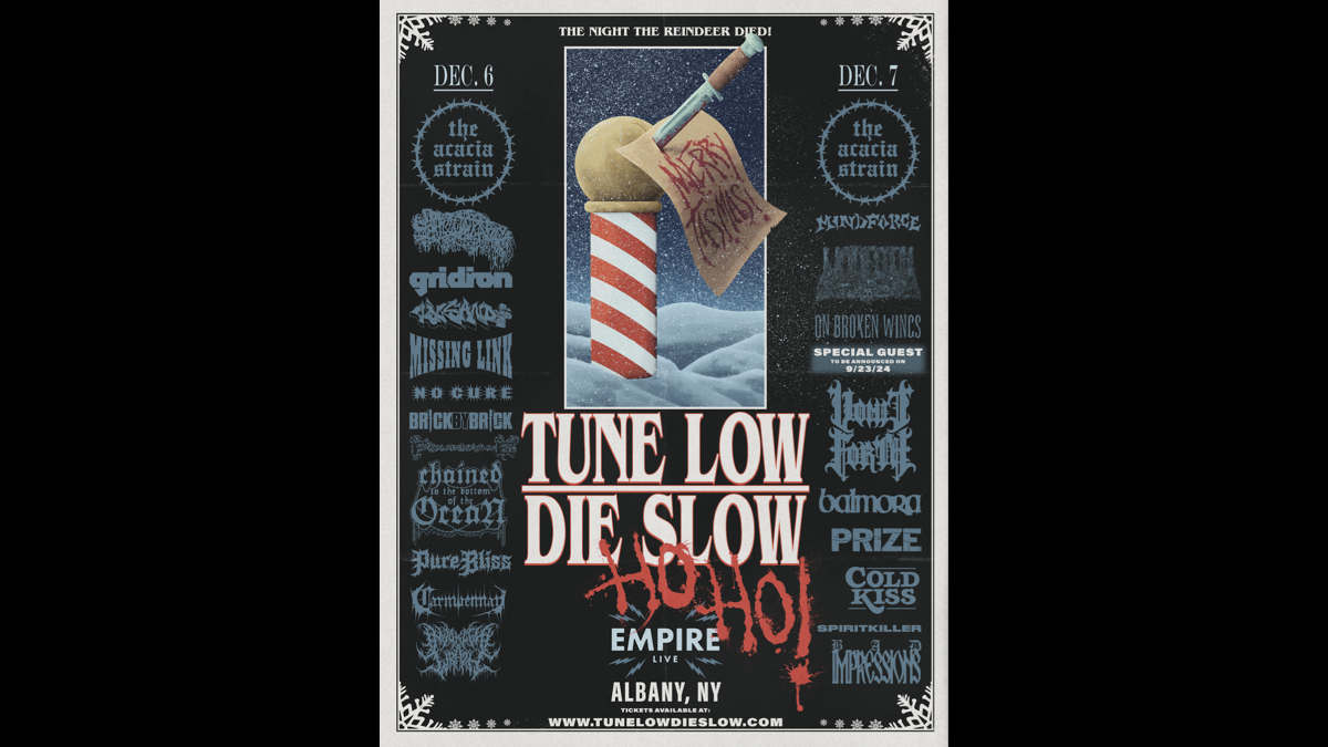 The Acacia Strain Announce Tune Low Die Slow Ho Ho! Event