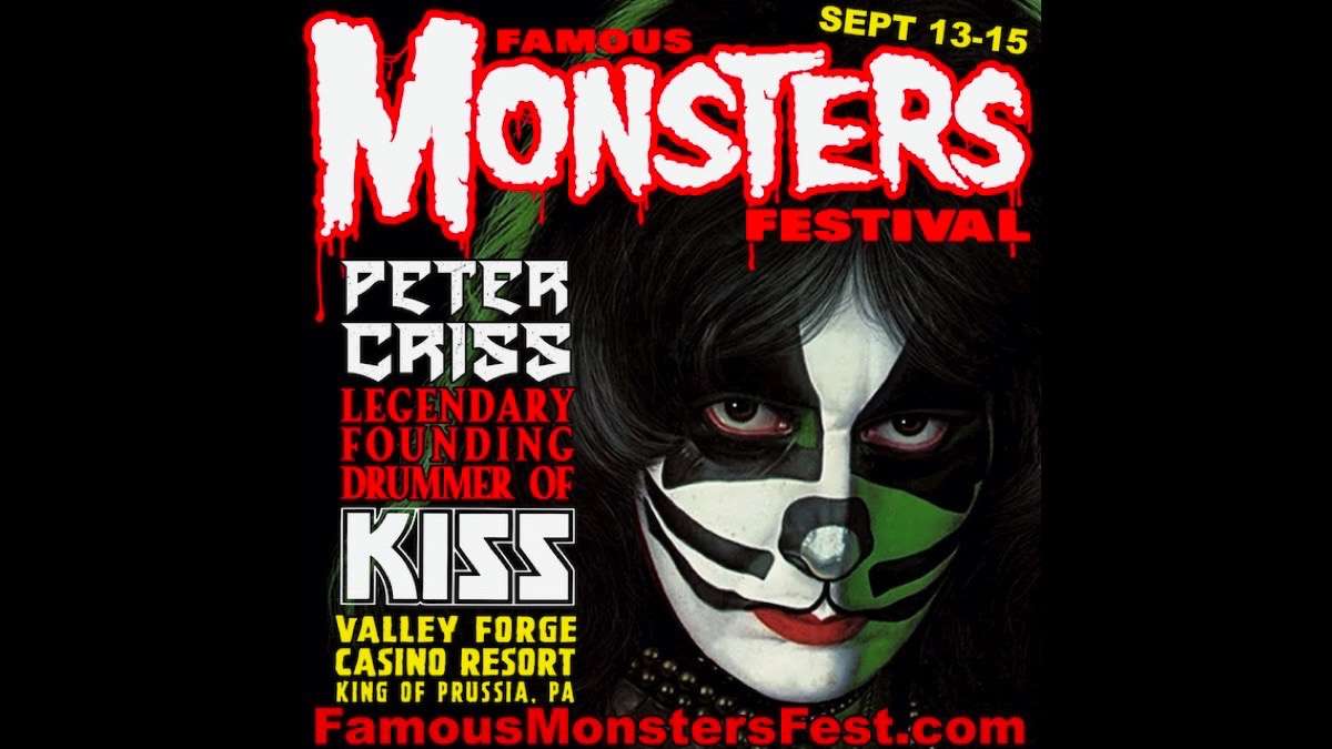 KISS Icon Peter Criss Announces Famous Monsters Festival Appearance