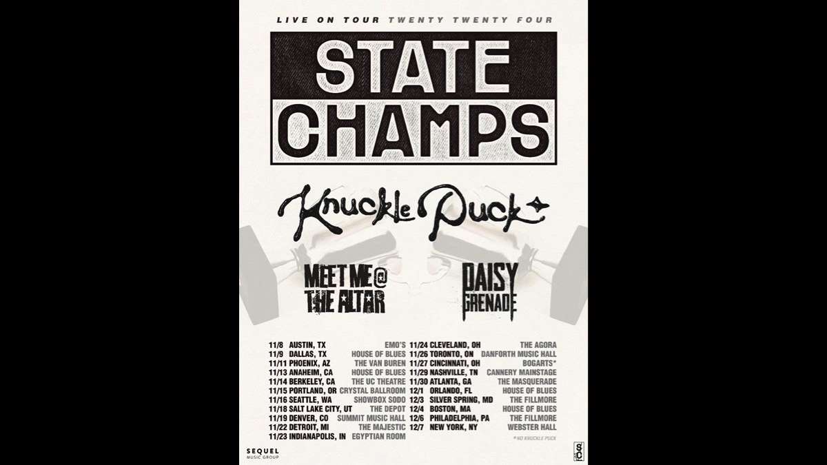 State Champs Plot North American Fall Tour