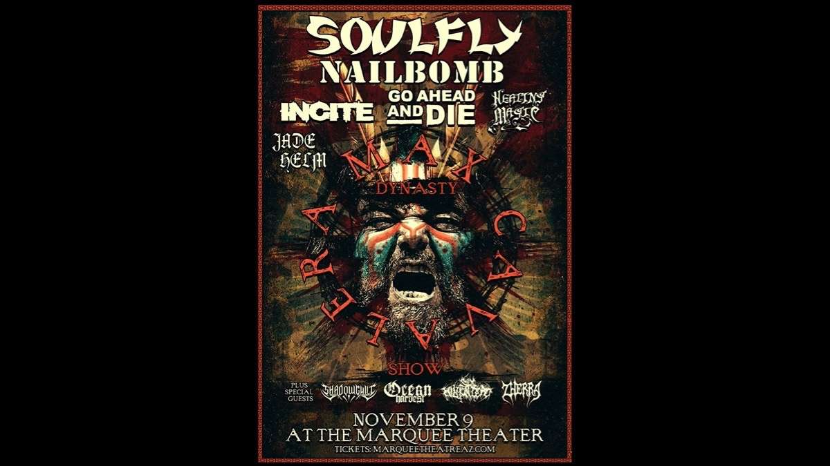 Soulfly To Headline The Max Cavalera Dynasty Show