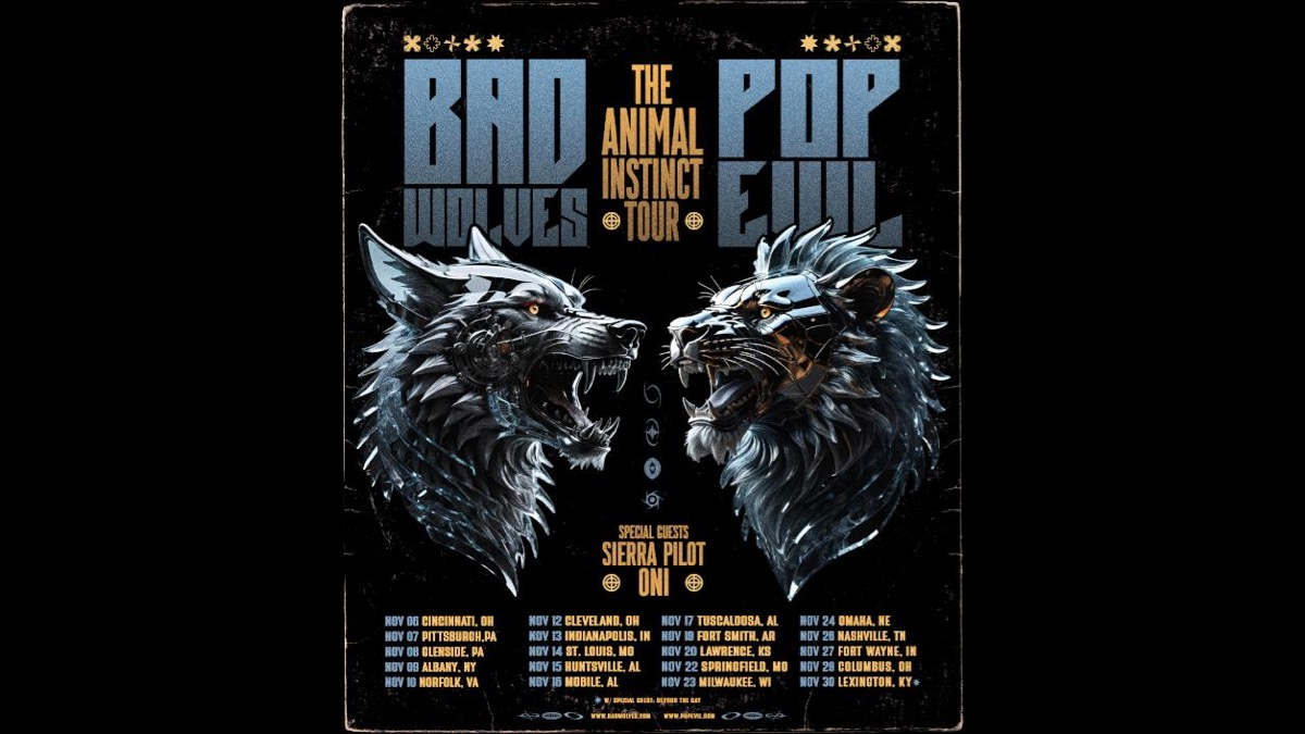 Bad Wolves And Pop Evil Teaming Up For The Animal Instinct U.S. Tour