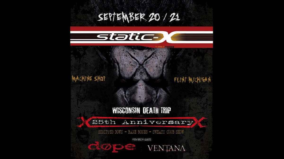 Static-X To Play 'Stripped Down, Bare Bones' Wisconsin Death Trip Club Shows