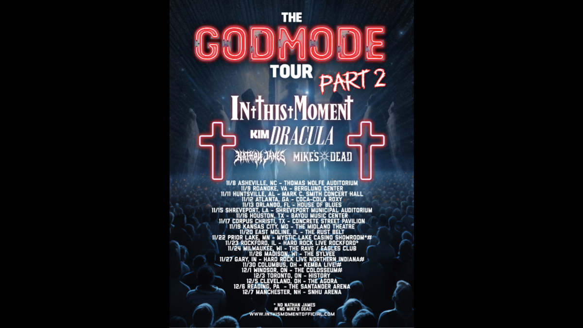 In This Moment Announce The GODMODE Tour Part 2