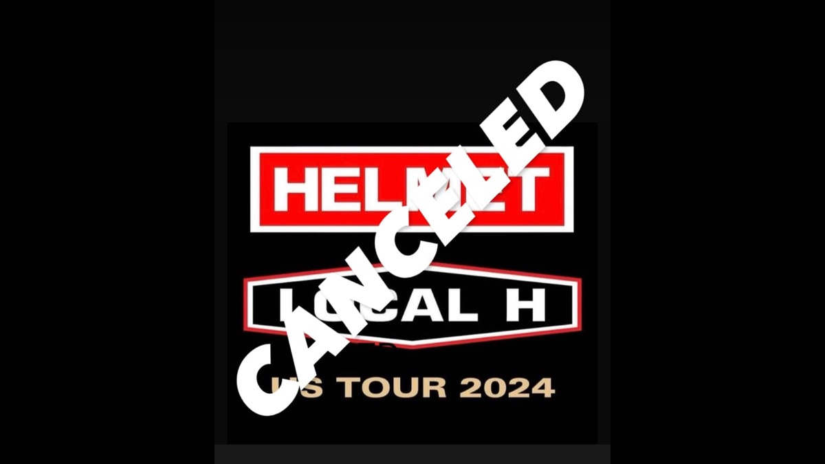 Helmet And Local H Cancel U.S. Tour