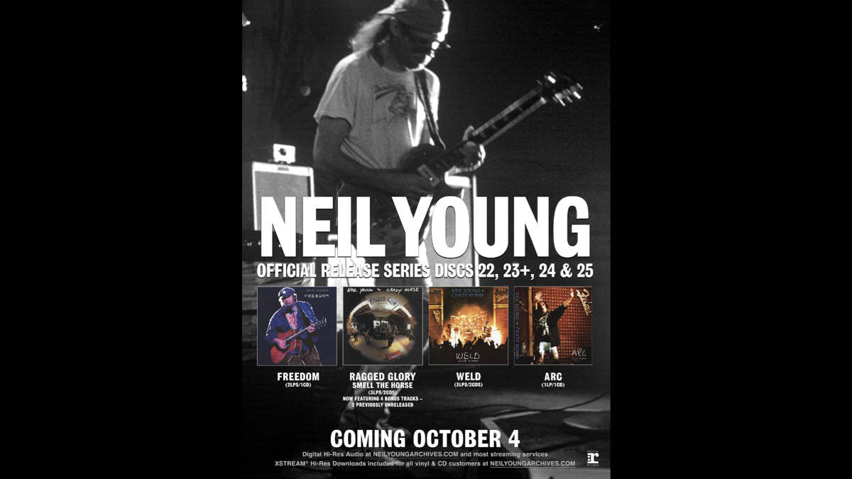 Neil Young To Release Four Classic Titles From The Official Release Series Volume 5