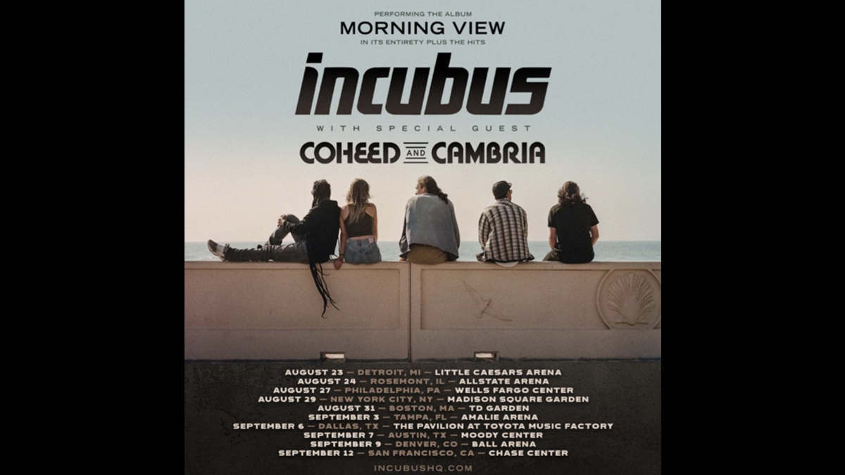 Incubus Kick Off Morning View + The Hits Arena Tour