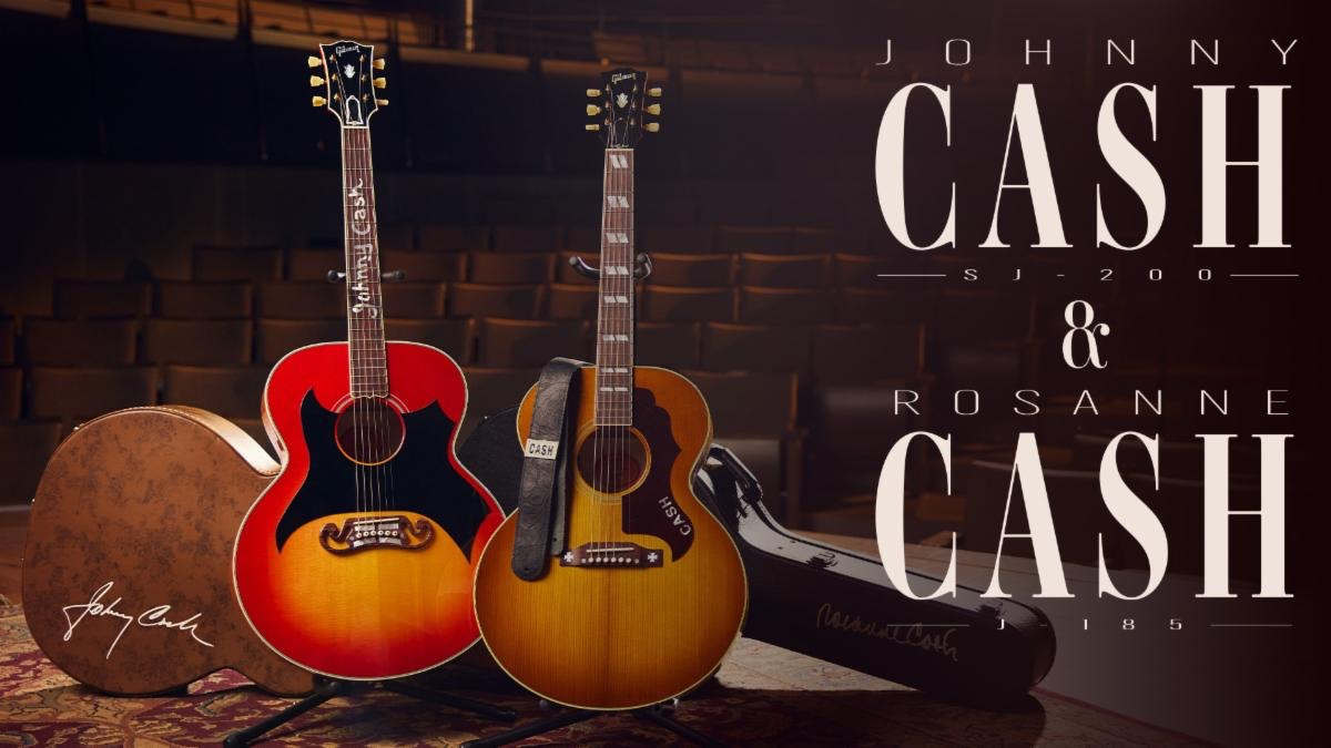 Gibson Announce Johnny and Rosanne Cash Limited Edition Custom Guitars