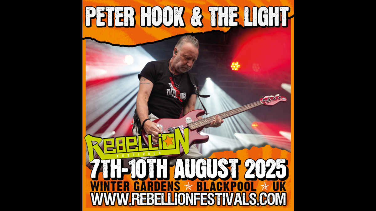 Peter Hook & The Light Confirmed For 2025 Rebellion Festival