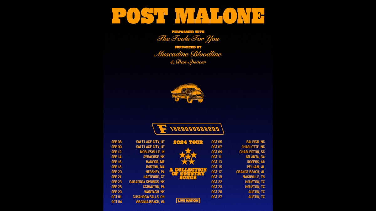 Post Malone Kicks Off F-1 Trillion Tour