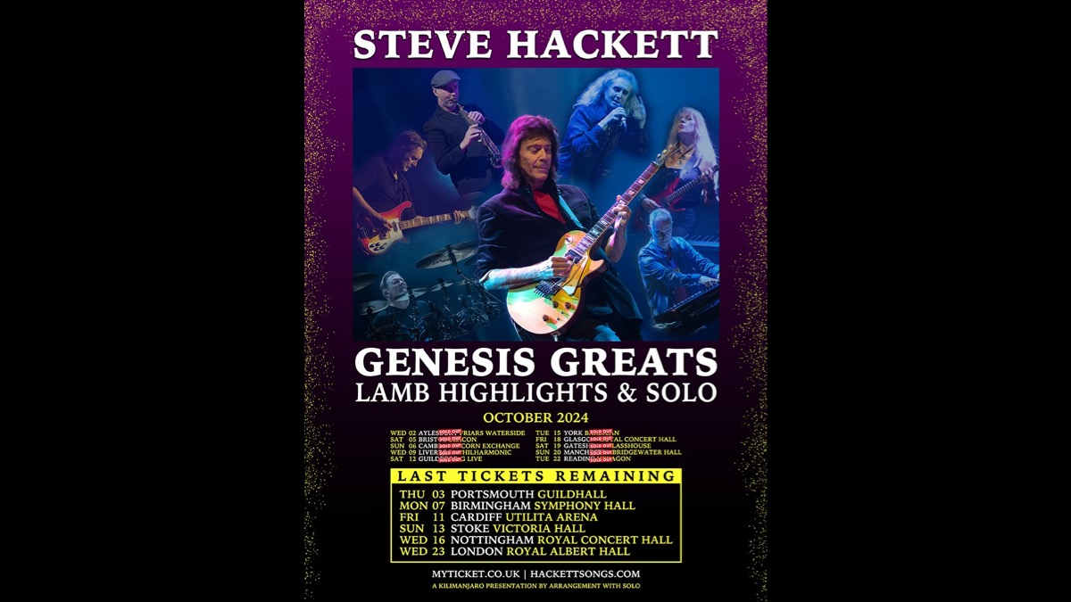 Steve Hackett Announces Special Guests For Royal Albert Hall Concert