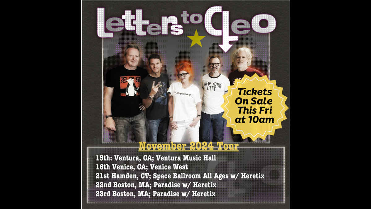 Letters To Cleo Announce Annual Fall Tour Dates