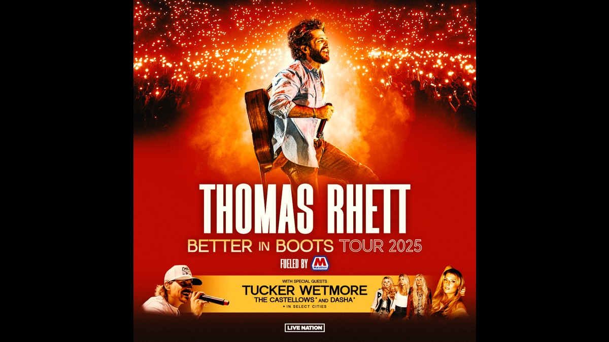 Thomas Rhett Launching Better In Boots Tour