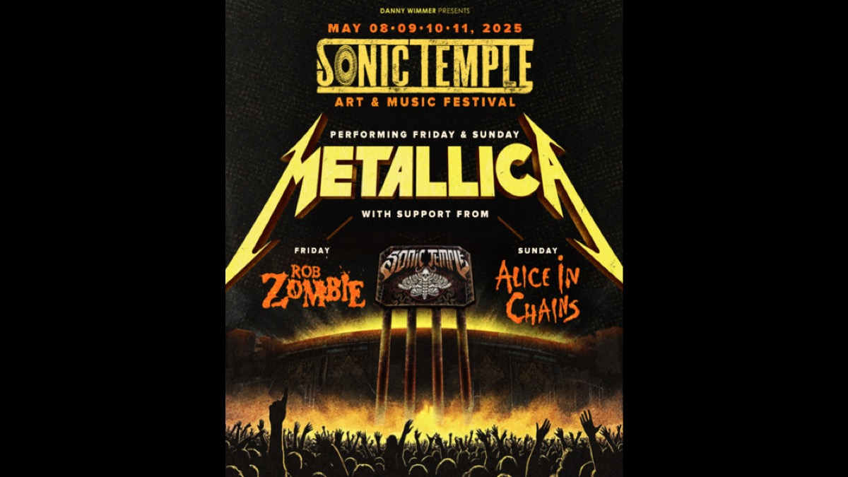 Metallica No Repeat Weekend Coming To Sonic Temple Art & Music Festival