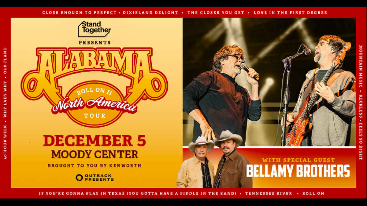 Alabama And The Bellamy Brothers Playing Benefit Concert