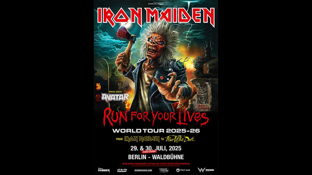 Iron Maiden Expand The Run For Your Lives Tour