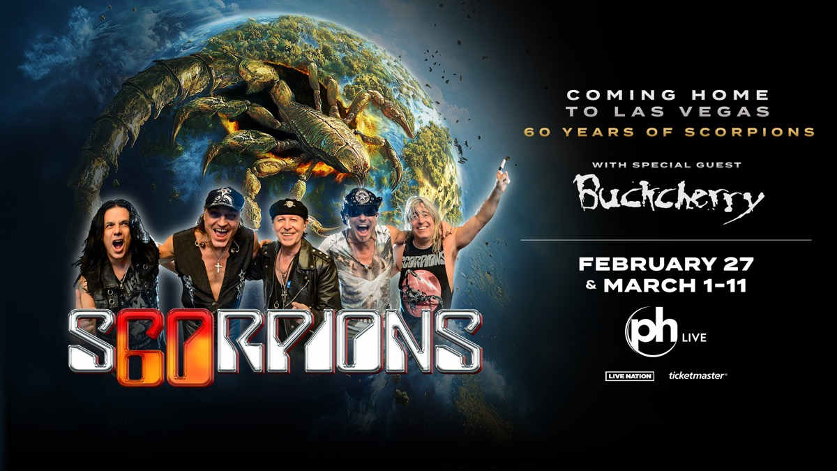 Scorpions Celebrating 60th Anniversary With Las Vegas Residency