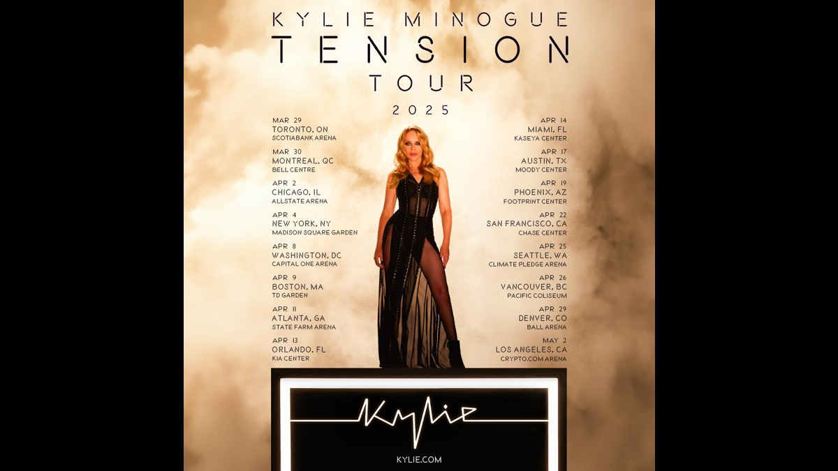 Kylie Minogue Announces North American Tension Tour