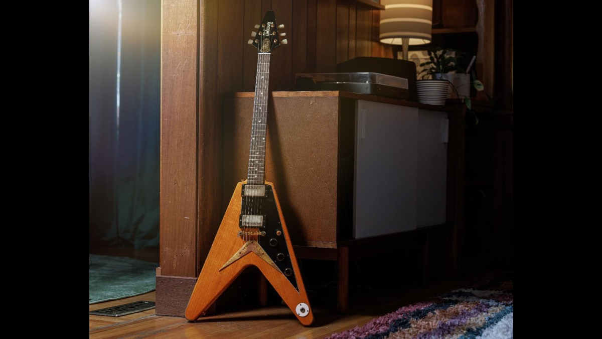 Gibson Launches Joe Bonamassa 'Amos' 1958 Flying V Collector's Edition