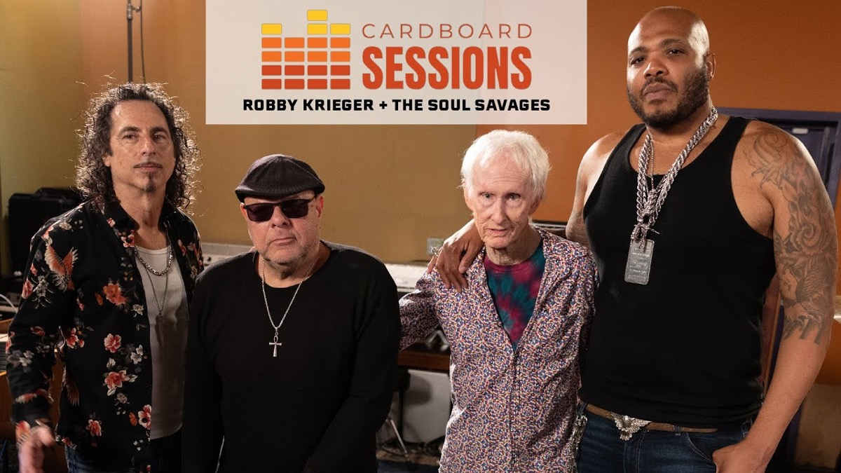 Watch The Doors' Robbie Krieger's Cardboard Sessions EP 1