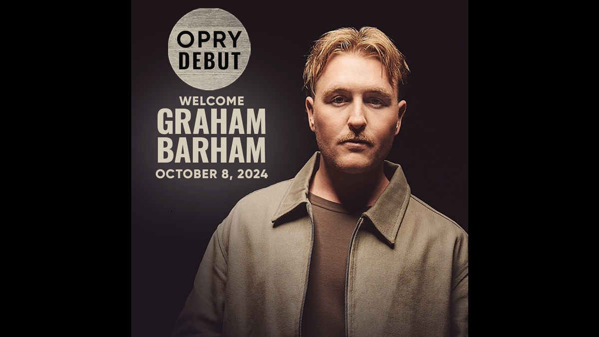 Graham Barham Earns Standing Ovation At Grand Ole Opry Debut