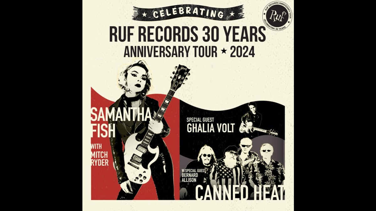 Samantha Fish and Canned Heat Lead Ruf Records 30th Anniversary Tour