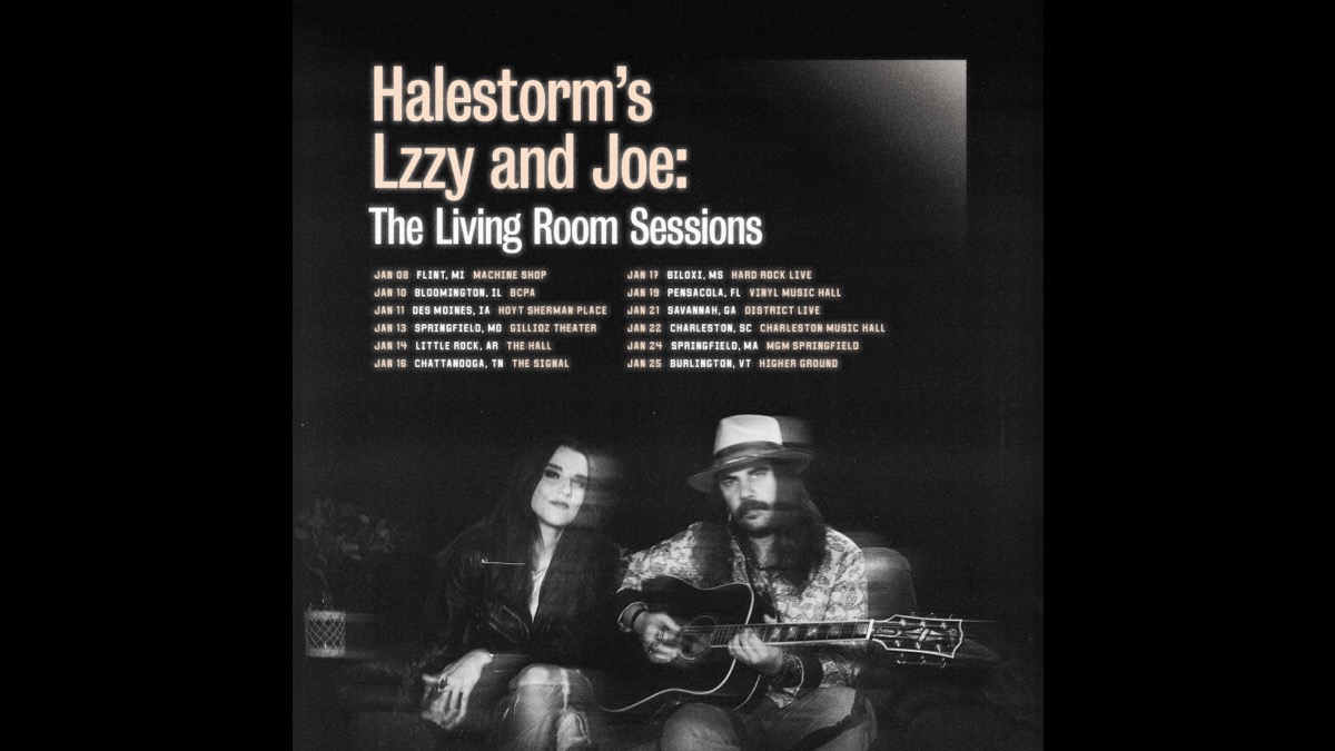 Halestorm's Lzzy and Joe: The Living Room Sessions Preview Released