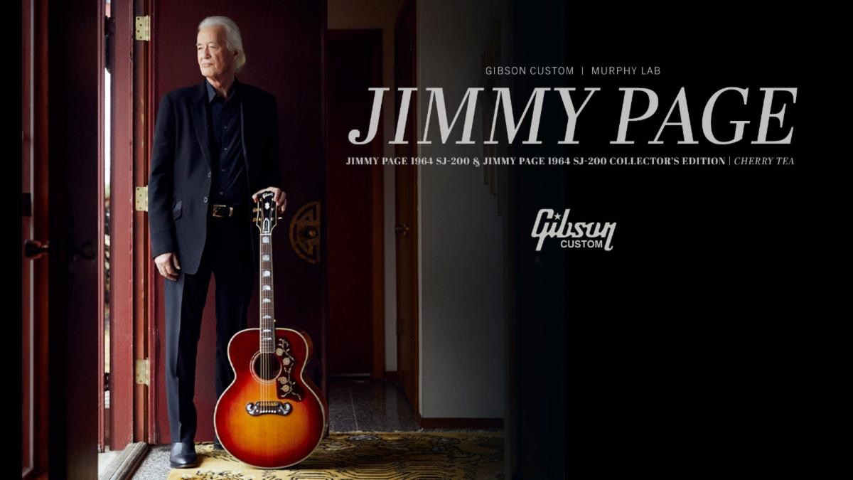 Jimmy Page Talks New Signature Gibson Guitars